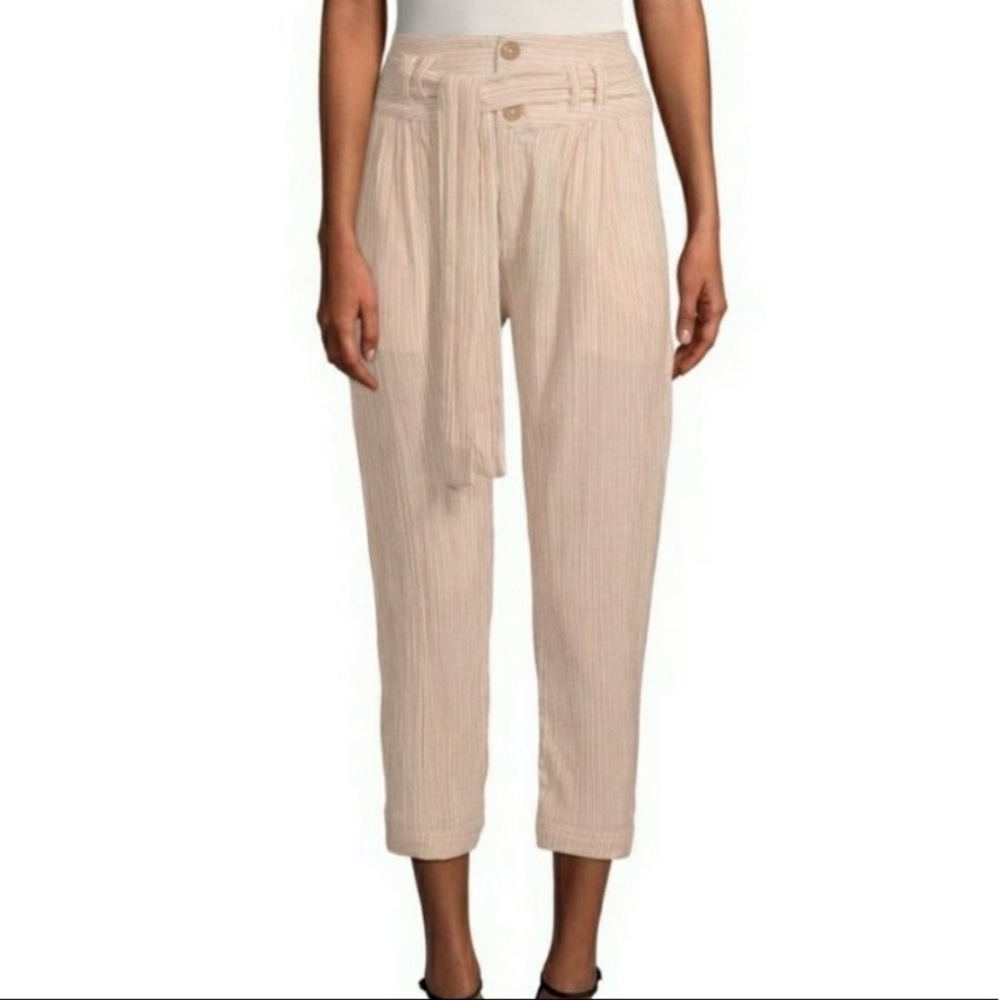 Free People Cotton Stripe Pants